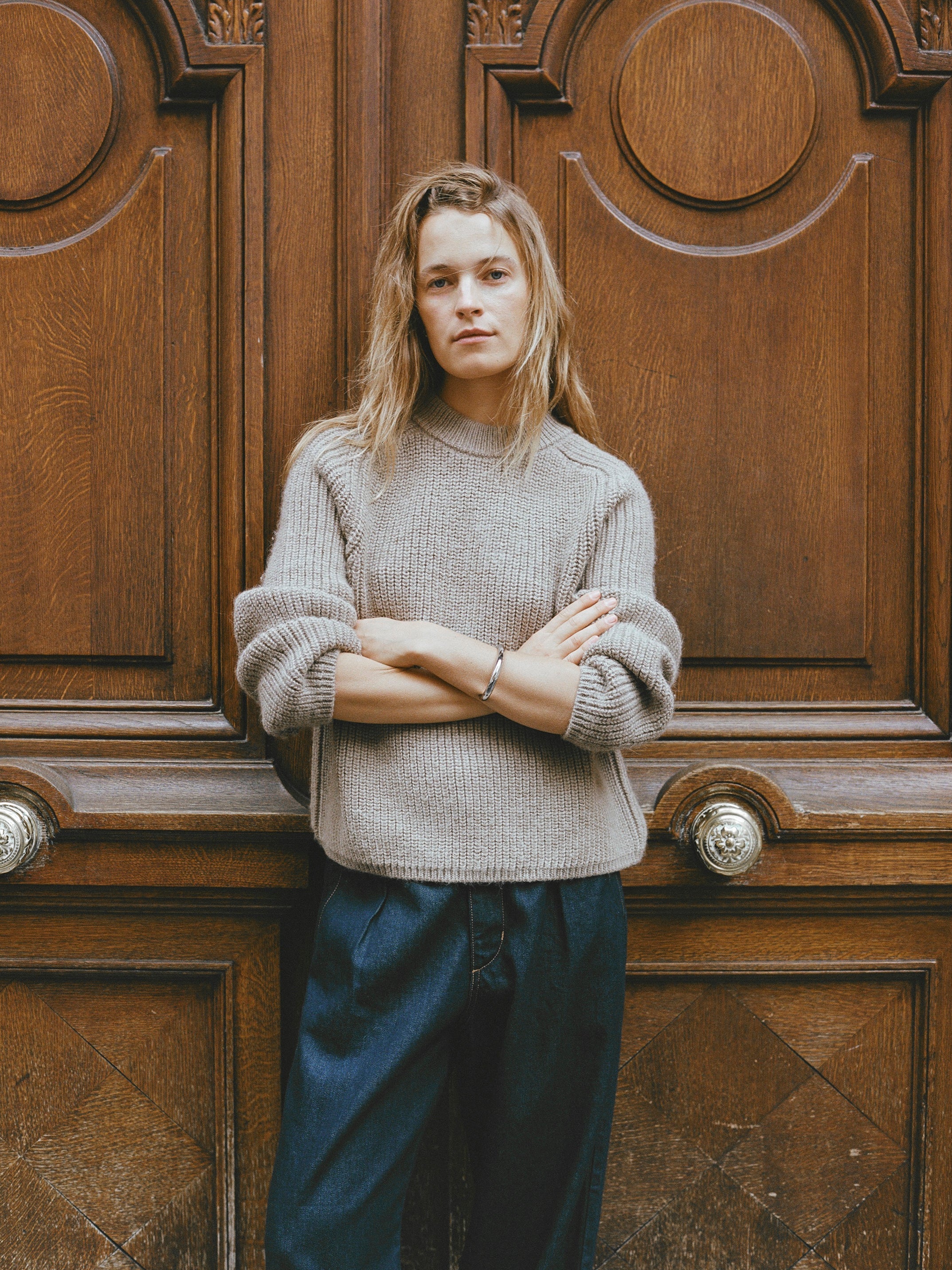 Elia Crew, Baby Alpaca, Brush