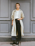 (Imperfect) Oversized Trench, Organic Twill, Khaki